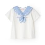 tシャツ セーラーカラー 半袖Tシャツ キッズ 子供服 女の子