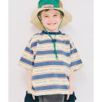 tシャツ 夏だいすきロゴボーダーTシャツ キッズ 子供服 男の子 女の子