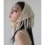 ヘアバンド バブゥクロシェボンネット