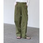 チノパン 「Et」ラップベルトチノパンツ レディース