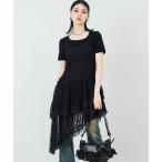 ワンピース レースフリルミニキャ