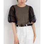 tシャツ バルーンスリーブプルオーバーカットソー レディース