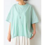 tシャツ タイプライターコンビTee レディース