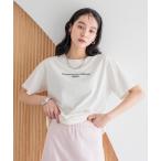 tシャツ シンプルロゴTEE 328670 レディース