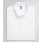 フォーマル シャツ ストレッチオックスフォード ショートスリーブドレスシャツ Regular Fit メンズ