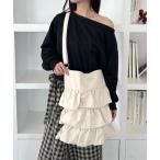 ショッピングトートバッグ レディース トートバッグ フリルスエードトートバッグ レディース