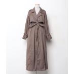 [dazzlin] тренчкот FREE Brown женский 