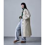 [etoll.] пальто с отложным воротником M слоновая кость женский 