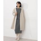 [NATURAL BEAUTY BASIC] no color пальто SMALL бежевый женский 