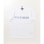「TOMMY HILFIGER」 半袖Tシャツ MEDIUM ホワイト メンズ