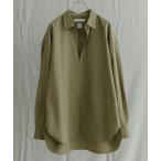 「THOMAS MASON」 長袖シャツ MEDIUM カーキ メンズ