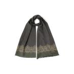 マフラー Holliday ＆ Brown / リバーシブル ペイズリー×ソリッド ストール メンズ