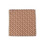 ショッピングハンカチ ハンカチ FRANCO BASSI / シルク オーバル柄 プリント ポケットスクエア メンズ