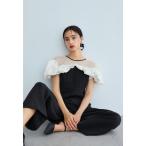 パーティードレス パンツドレス フリルオールインワンパンツドレス 結婚式 二次会 同窓会 成人式 お呼ばれ パーティードレス オケージョンドレス