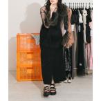 ドレス 「ANDRESD」blooming tulle dress「ブルーミングチュールドレス」