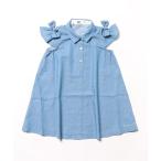 ワンピース ラメデニムワンピース キッズ 子供服 女の子