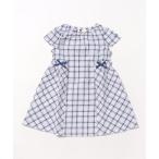 ワンピース 先染めチェックワンピース キッズ 子供服 女の子