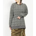 tシャツ リンクス千鳥 長袖T レディース メンズ