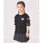 tシャツ ワッペン付き半袖Tシャツ キッズ 子供服 女の子