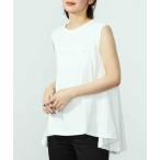 tシャツ Lee/リー ノースリーブフレアーTシャツ ノースリーブトップス ノースリーブTシャツ シャツワンピ レディース
