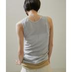 タンクトップ ノースリーブ nu=layerスクープネックタンクトップ レディース