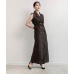 ワンピース ダブルブレストジャケットワンピース