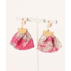 イヤリング 「Beauty bell」タッセルリボンイヤリング レディース