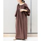 ワンピース *Linen オフショルダー ドレス