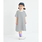 ワンピース 「UVカット」「吸水速乾」「ひんやり」サマーファンクション 総柄ワンピース キッズ 子供服 女の子