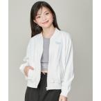 ブルゾン アウター 「コットン100%」配色ししゅうZIPブルゾン キッズ 子供服 女の子
