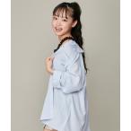 ブラウス シャツ セミシアービッグシャツ キッズ 子供服 女の子