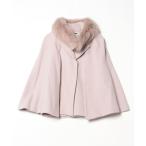 ショッピング毛皮 「NOELA」 ファーコート フリー ピンク レディース