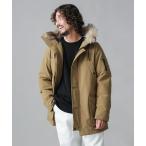 ショッピングnano 「NANO universe」 ダウンジャケット L ベージュ メンズ