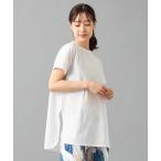 tシャツ EasyCare+スリットTシャツ レディース