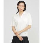 tシャツ 「ギフトにもおすすめ」「ウォッシャブル」セーターマシンポロカットソー レディース