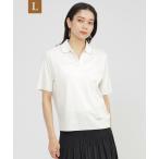 tシャツ 「L」「ギフトにもおすすめ」「ウォッシャブル」セーターマシンポロカットソー レディース