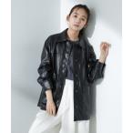 ショッピングnano 「NANO universe」 ジャケット FREE ブラック レディース