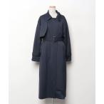 [grove] тренчкот 02 темно-синий женский 