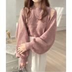 [apres jour] вязаный ансамбль X-LARGE розовый серия прочее женский 