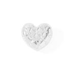 ブローチ (Sea’ds mara)Quilting heart motif brooch レディース