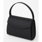 ハンドバッグ 「喪服・礼服用」ラウンドフラップブラックフォーマルバッグ