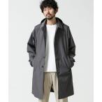 [NANO universe] пальто с отложным воротником M серый мужской 