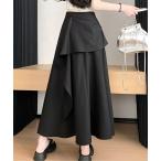 スカート アシンメトリロングスカート