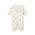 ショッピングロンパース ベビー服 ロンパース 新生児OC JKベア柄2WAYオール