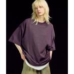 tシャツ 「UNISEX」OUTLAST Prime-Over Crew Neck Knit T-shirt/アウトラストプライムオーバークルーネック