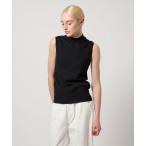 ニット セーター 「Steven Alan」ケーブル ハイネック ノースリーブ ニット レディース