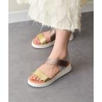 サンダル 「Oh my Sandals」クッションインソール厚底サンダル(E52108) レディース