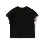tシャツ 「WEB先行予約」バスクジャージー フレアスリーブプルオーバー レディース