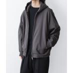 ショッピングパーカー パーカー コットン ストレッチテリー ジップアップフーディー / CO STRECH TERRY ZIP UP HOODIE メンズ