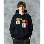 パーカー GUNS N’ ROSES Patchwork Hoodie / ガンズアンドローゼスパッチワークフーディ メンズ レディース